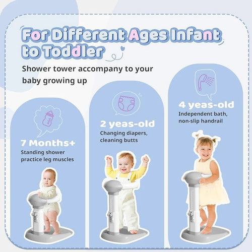 Baby shower stand support